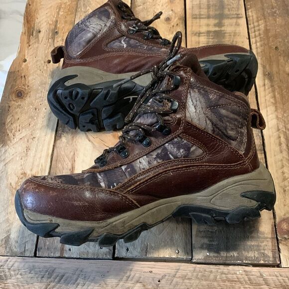 CABELAS, hiking/hunting boots, fry-plus size 6, camo - Picture 3 of 8